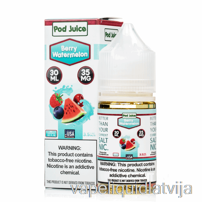 Ogu Arbūzs - Pāksts Sula - 30ml 35mg Vape šķidrums